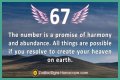 
ANGEL NUMBER 67
