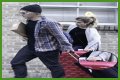 Emma Roberts & Evan Peters got dramatically engaged over the holidays
