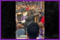 LeBron James Shoves Overzealous Fan Who Rushed Bench