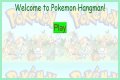 Pokemon Hangman Game 001 | Bulbagarden